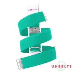 Unbelt Distressed Silver Buckle